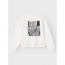 NAME IT Kort Sweatshirt Kaliss Jet Stream