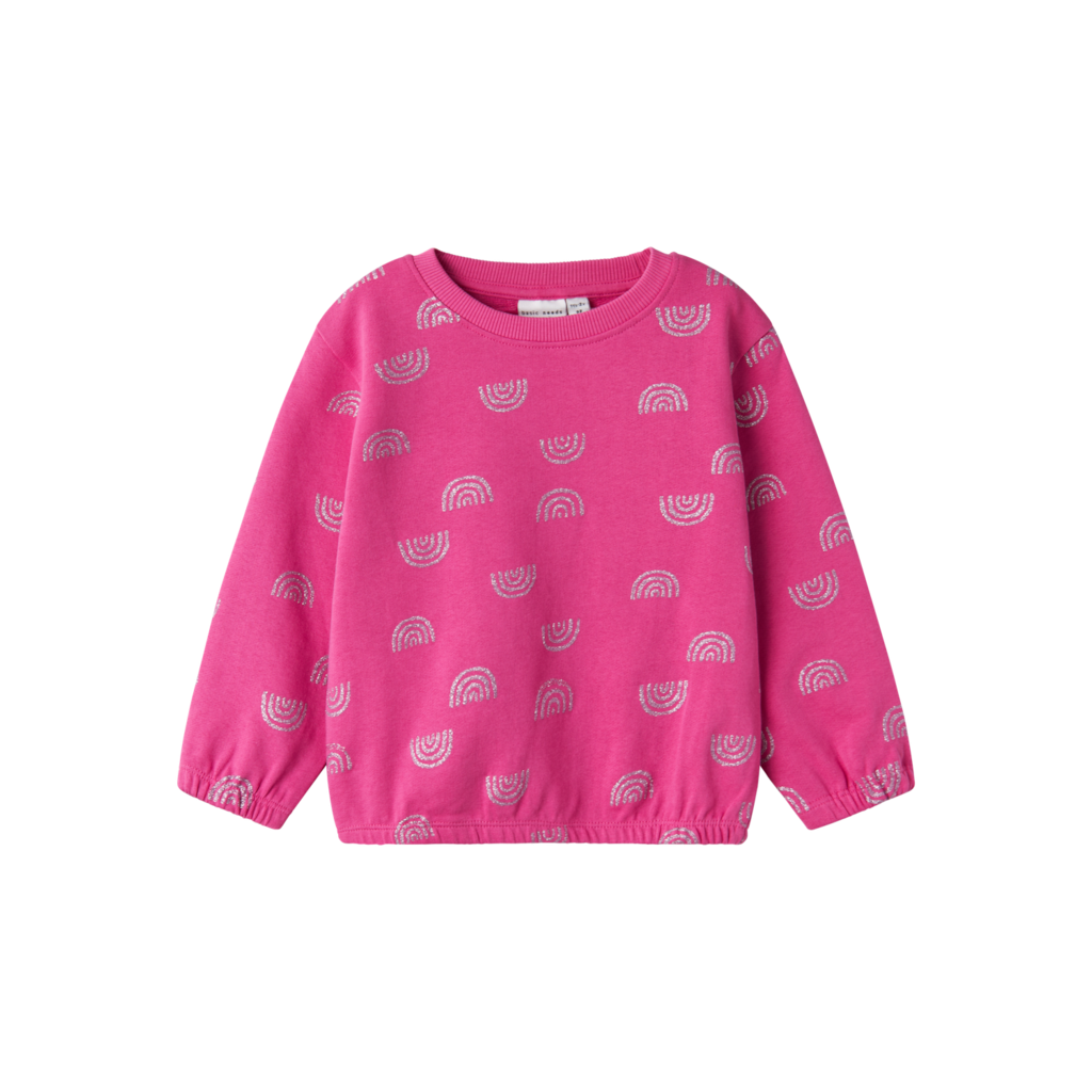 NAME IT Løs Sweatshirt Viluba Raspberry Rose 