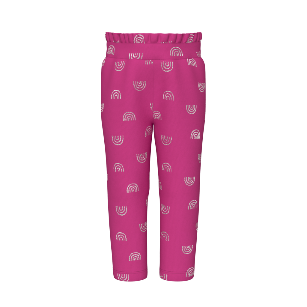 NAME IT Sweatpants Viluba Raspberry Rose Rainbows