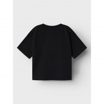 NAME IT Billie Eilish Boxy T-Shirt Jaxana Black