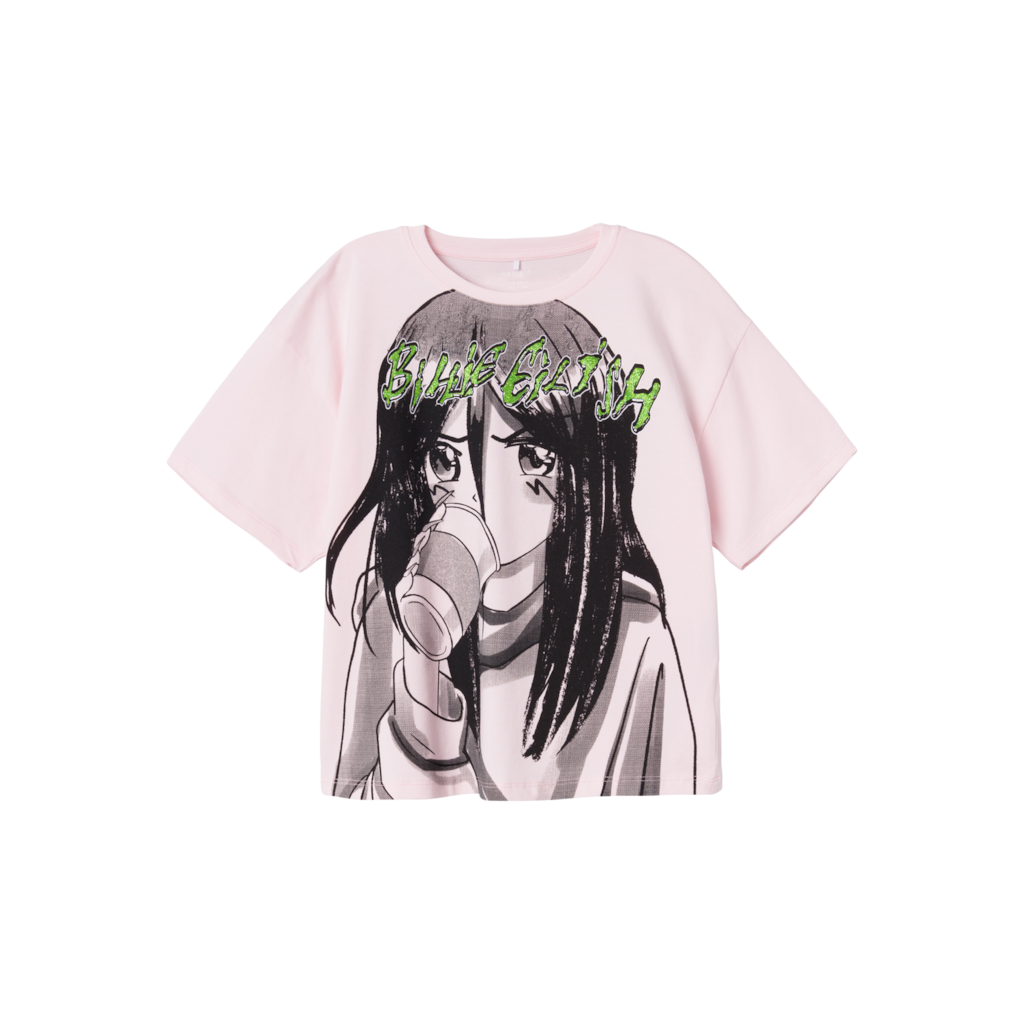 NAME IT Billie Eilish Boxy T-Shirt Jaxana Festival Bloom