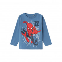 NAME IT Spiderman Langærmet Bluse Jaris Coronet Blue