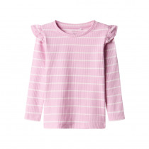 NAME IT Langærmet Bluse Kianna Pastel Lavender