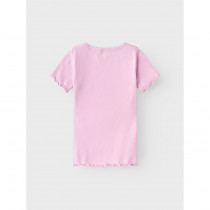 NAME IT T-Shirt Katte Pastel Lavender