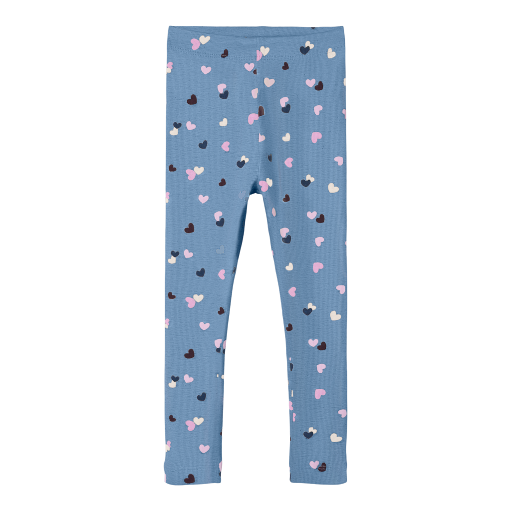 NAME IT Rib Leggings Lucky Endless Sky