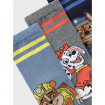 NAME IT Jax Paw Patrol 3-Pak Strømper Coronet Blue