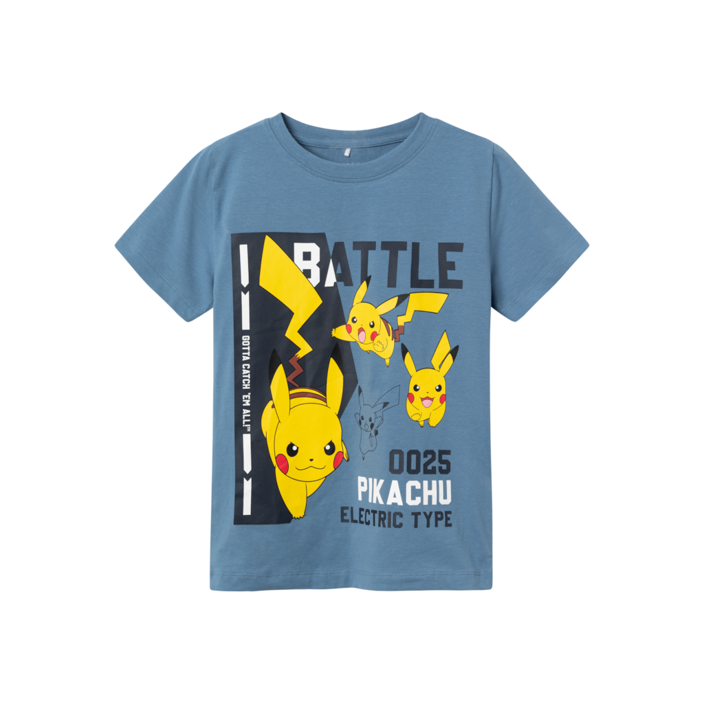 NAME IT Pokemon T-shirt Jemil Coronet Blue