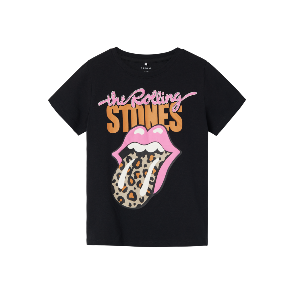 NAME IT Rolling Stones T-Shirt Jaxari Black