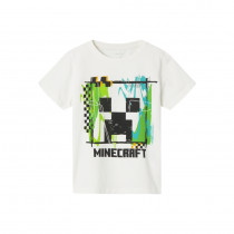 NAME IT Minecraft T-Shirt Joshi Jet Stream