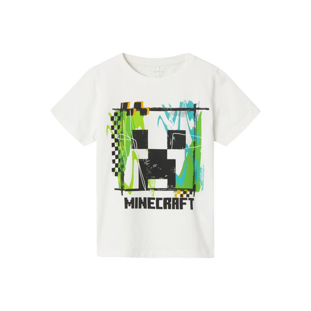 NAME IT Minecraft T-Shirt Joshi Jet Stream