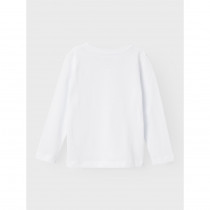 NAME IT Basis Bluse Vobbo Bright White