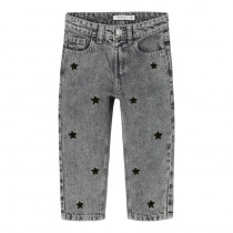 NAME IT Mom Jeans Bella Medium Grey Denim Stars