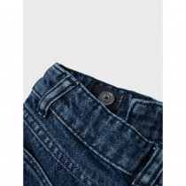 NAME IT Bella Mom Hjerte Jeans Dark Blue Denim