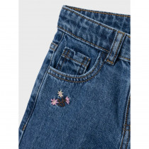 NAME IT Blomster Jeans Bella Dark Blue