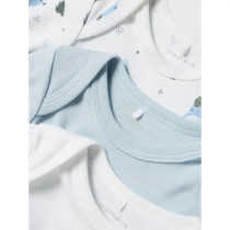 NAME IT 3-Pak Body Langærmet Baby Blue