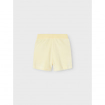 NAME IT Velour Shorts Debbie Pastel Yellow