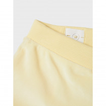 NAME IT Velour Shorts Debbie Pastel Yellow