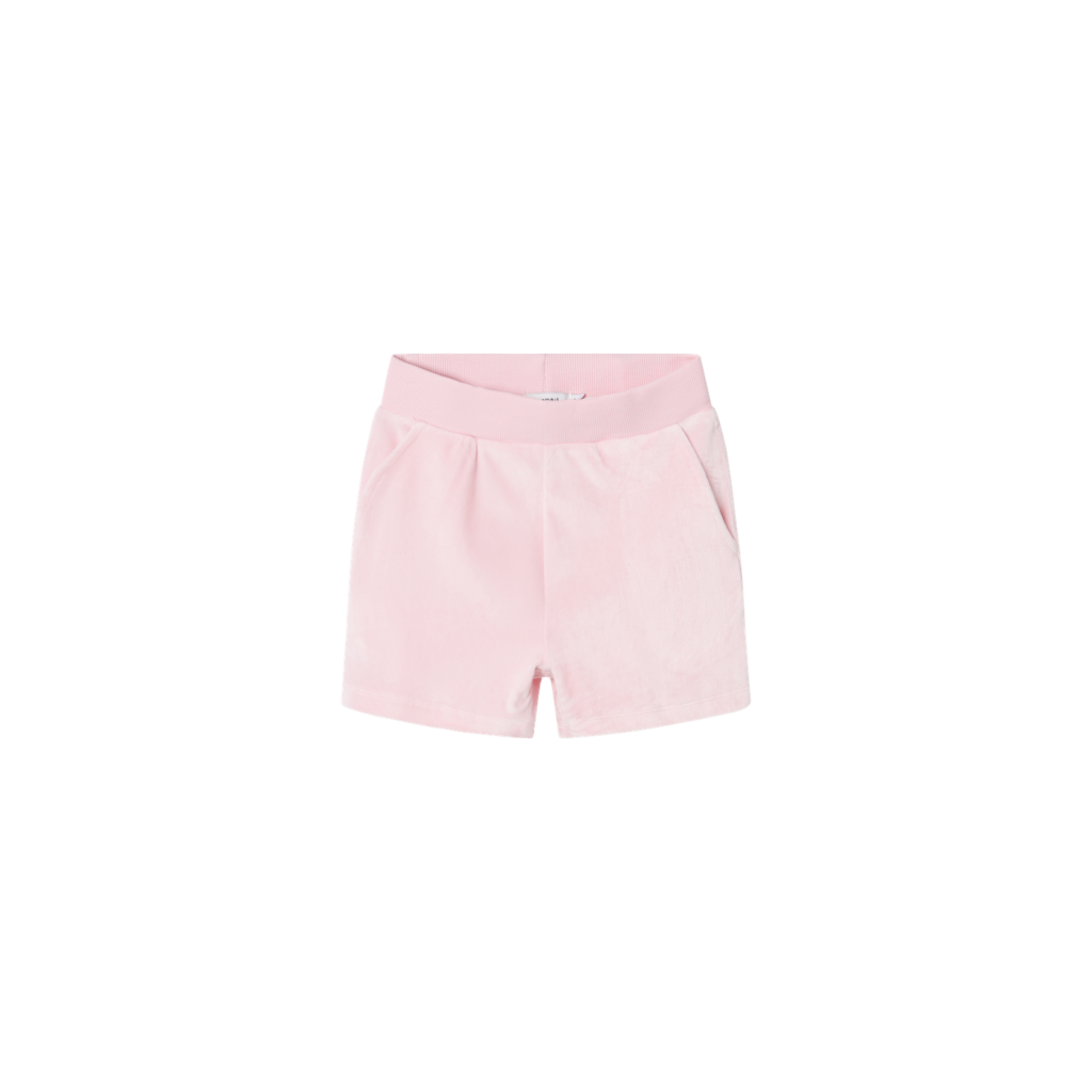 NAME IT Velour Shorts Debbie Parfait Pink