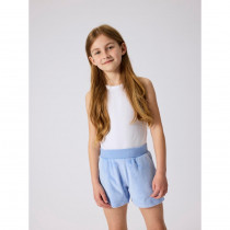 NAME IT Velour Shorts Debbie Vista Blue