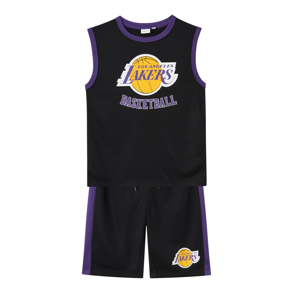 NAME IT Lakers Sports Sæt Mabbo Black