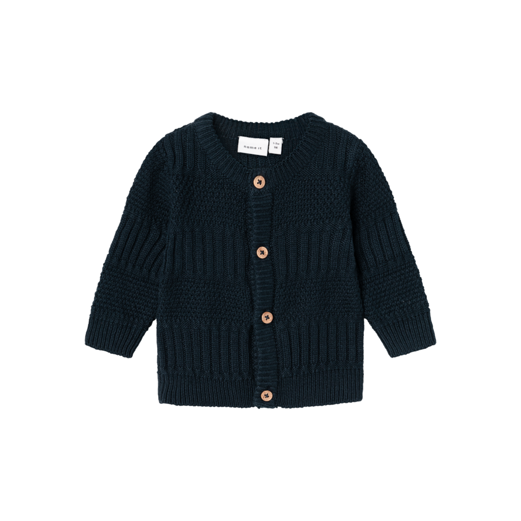 NAME IT Strik Cardigan Nabel Dark Sapphire