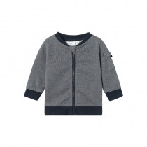 NAME IT Sweat Cardigan Nassus Dark Sapphire