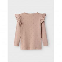  LIL ATELIER Langærmet Rib Bluse Gago Kuo Etherea