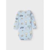  NAME IT Langærmet Body Julius Chambray Blue Melange