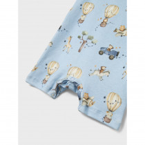 NAME IT Sunsuit Julius Chambray Blue Melange