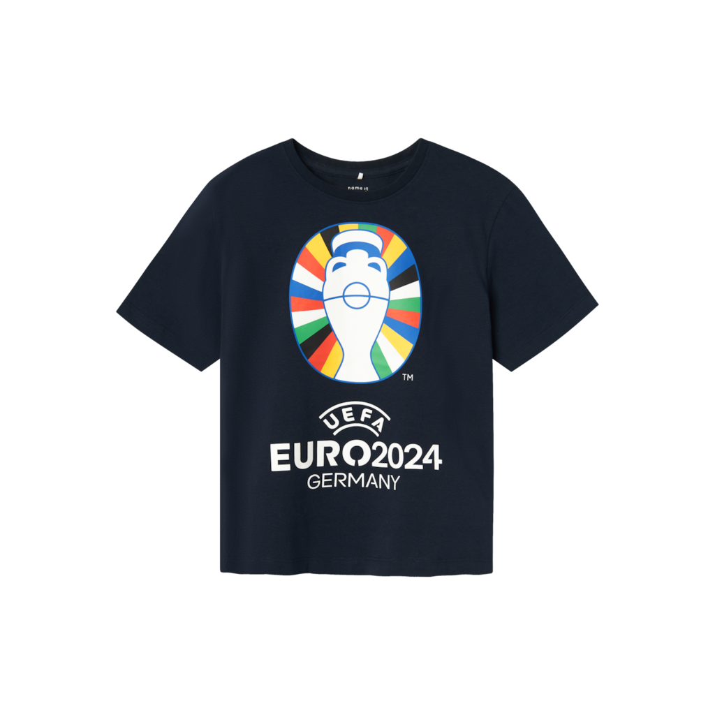  NAME IT UEFA Euro 2024 T-Shirt Mica Dark Sapphire