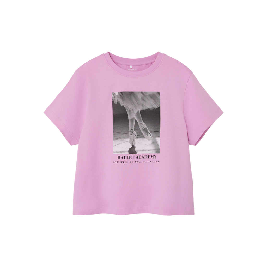 NAME IT Løs T-Shirt Lallet Pastel Lavender