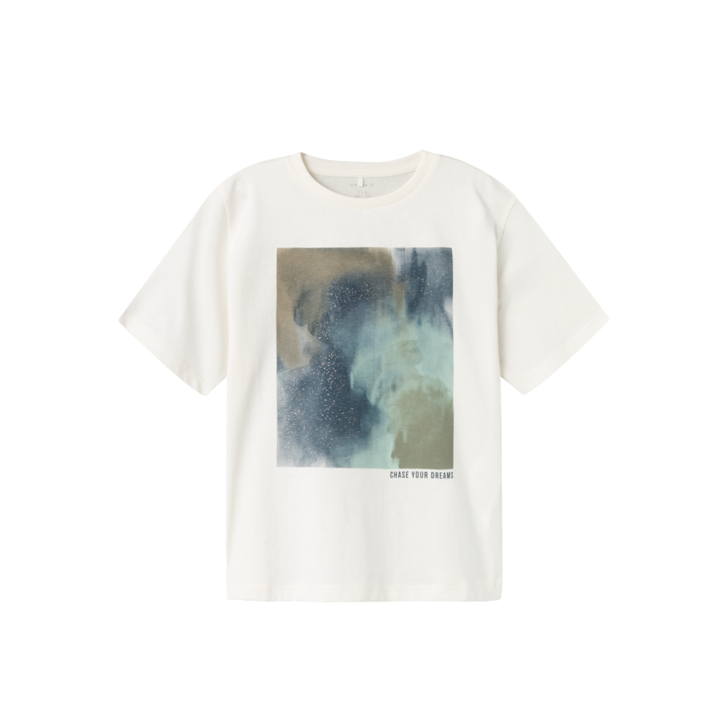 NAME IT T-Shirt Nasslim Jet Stream