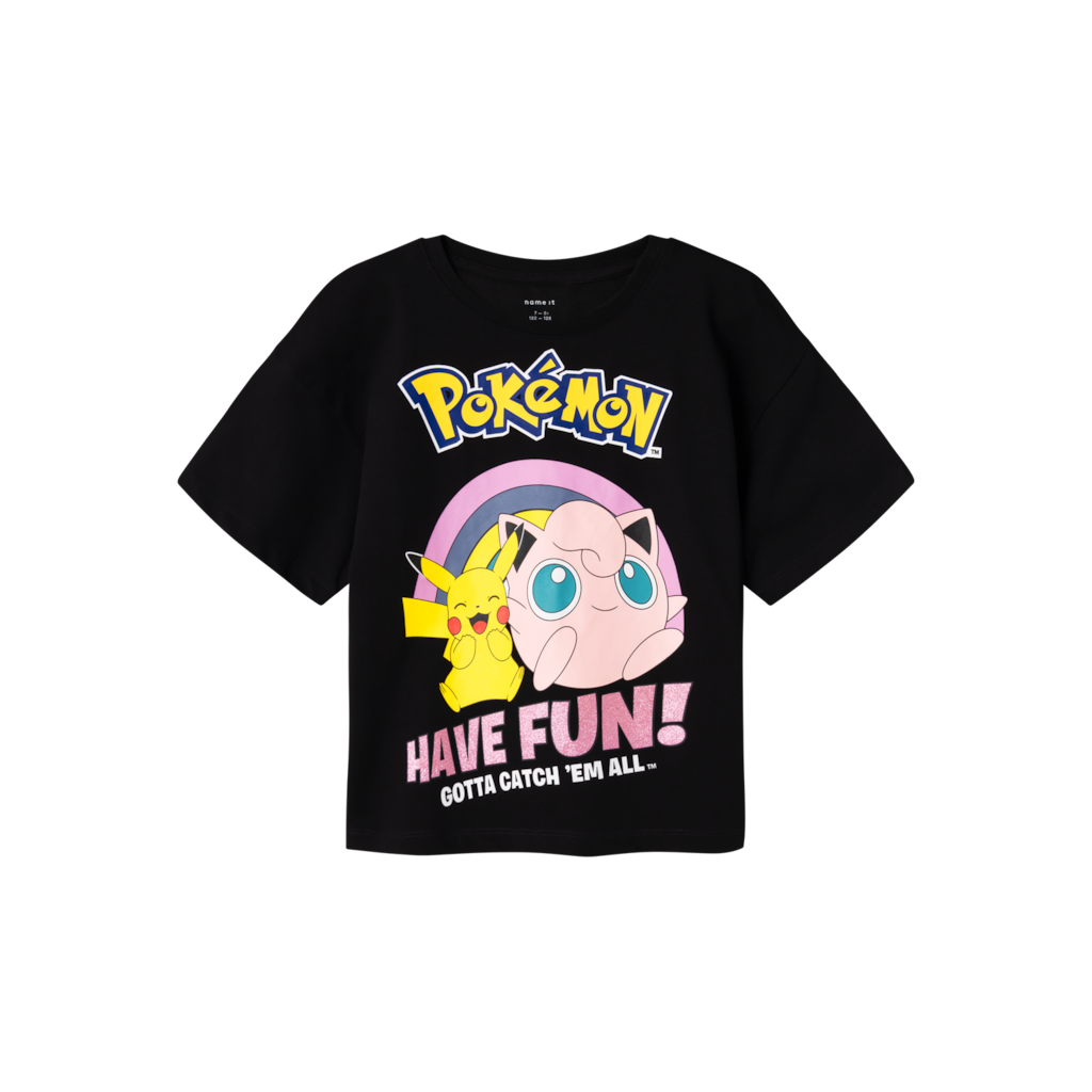 NAME IT Pokemon T-Shirt Selma Black