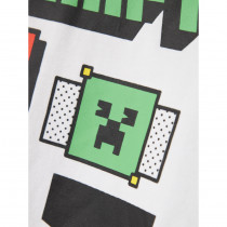 NAME IT Santi Minecraft T-Shirt Bright White