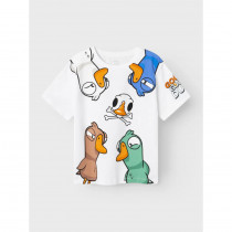 NAME IT Gooseduck T-shirt Alfredo Bright White