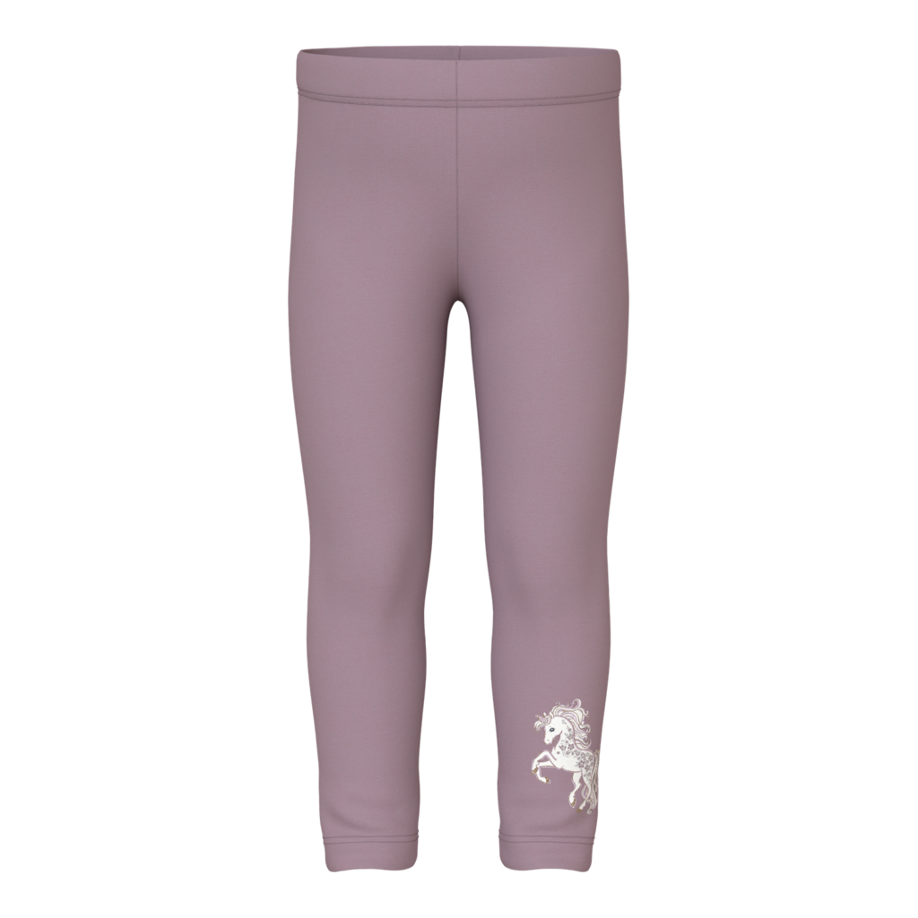 NAME IT Sweat Leggings Davina Elderberry Unicorn