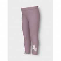 NAME IT Sweat Leggings Davina Elderberry Unicorn