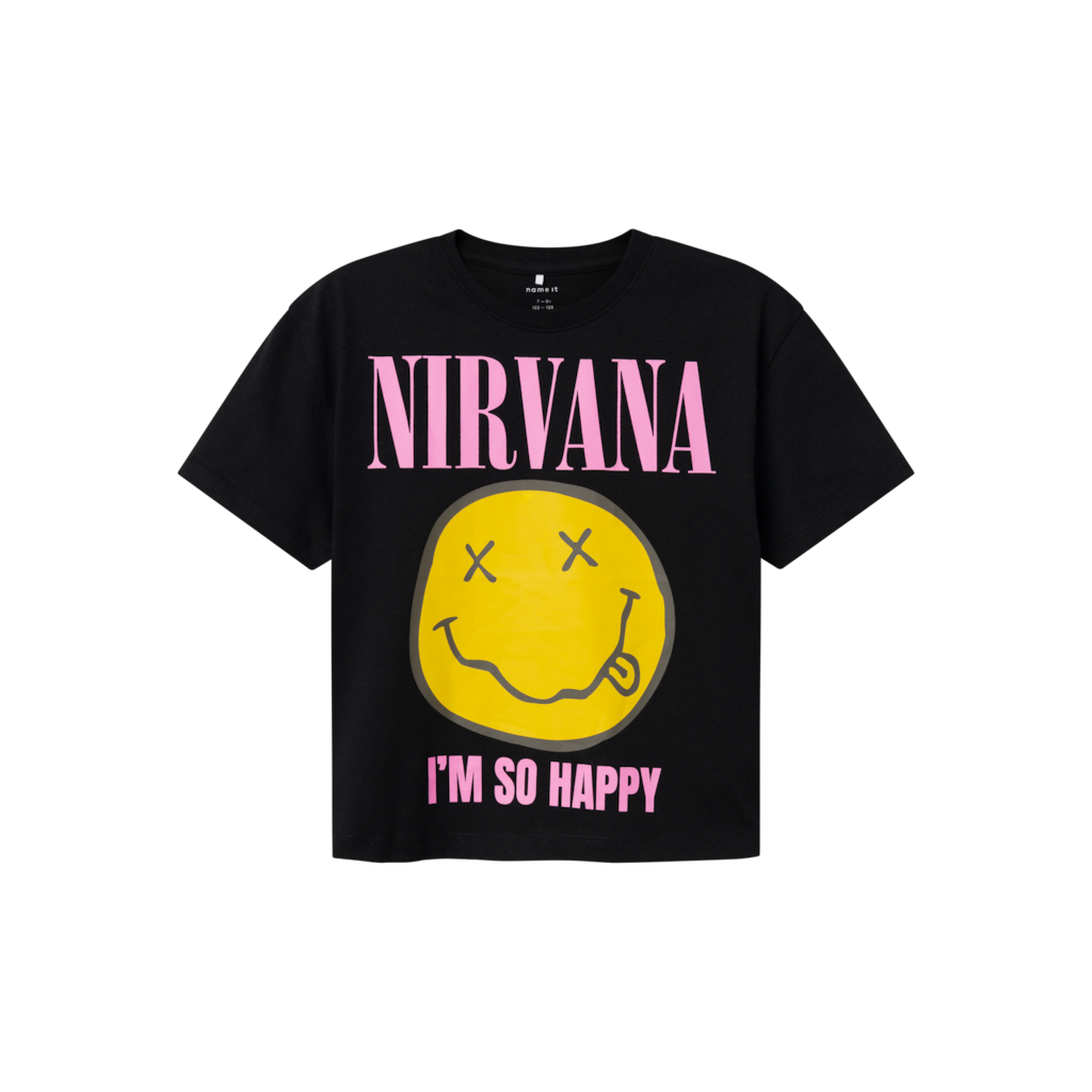 NAME IT Nirvana T-Shirt Aza Black