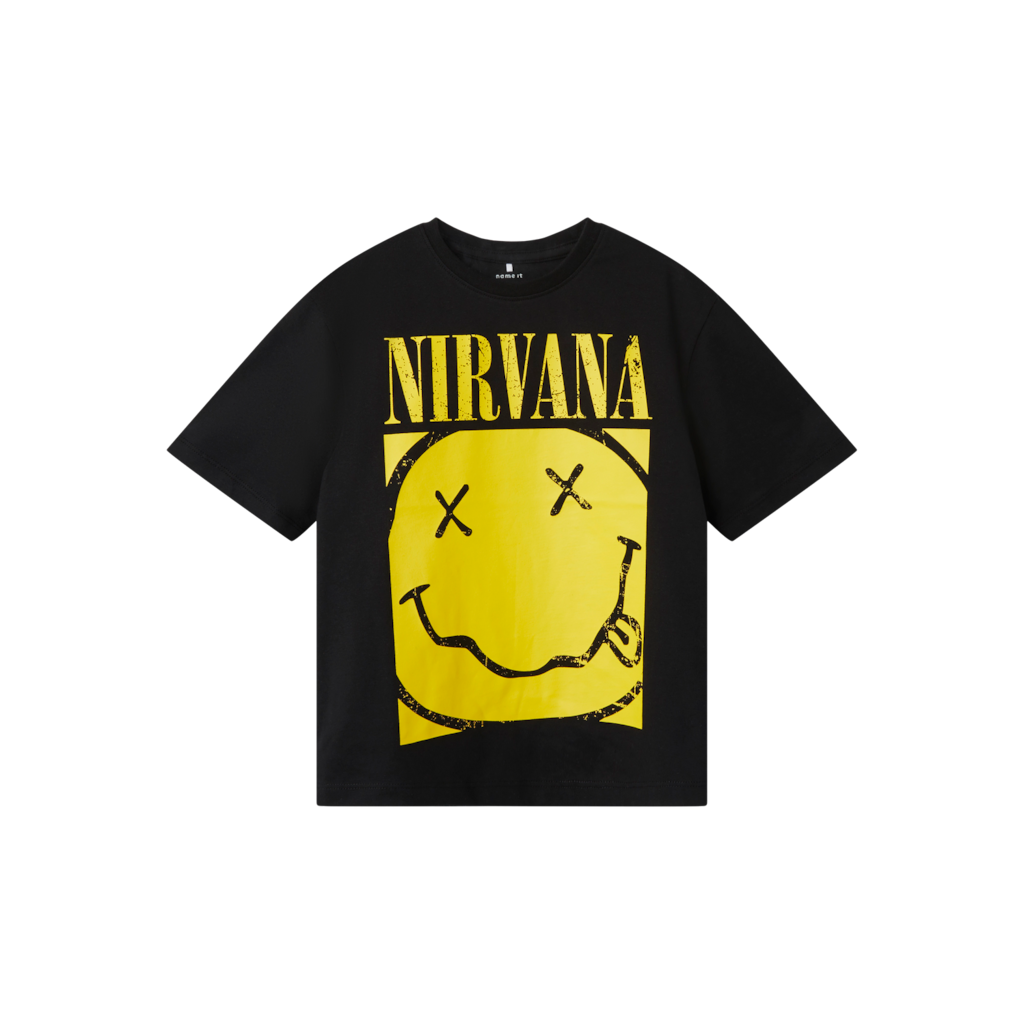 NAME IT Nirvana T-Shirt Ando Black