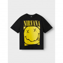 NAME IT Nirvana T-Shirt Ando Black