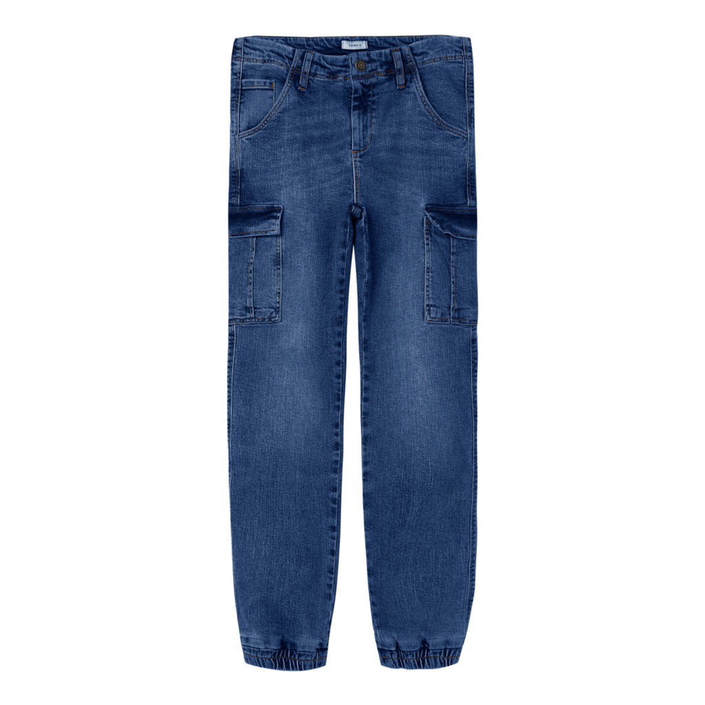 NAME IT Cargo Jeans Ryan Dark Blue Denim