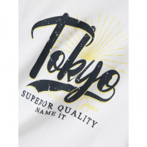 NAME IT T-Shirt Vilogo Bright White Tokyo