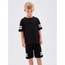 NAME IT Sporty T-shirt Dehannibal Black