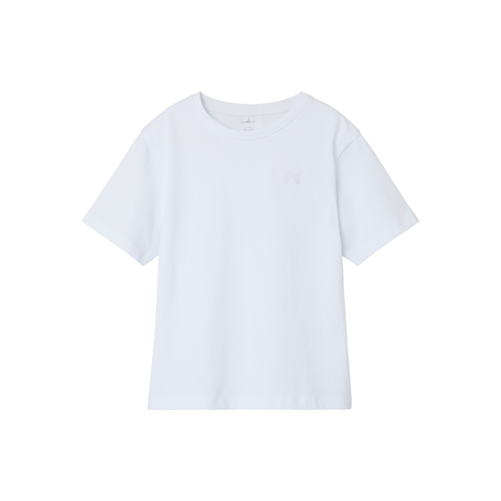 NAME IT T-Shirt Greg Bright White