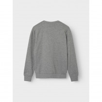 NAME IT Fodbold Sweatshirt Grey Melange