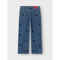 NAME IT Sløjfe Jeans Rose Dark Blue