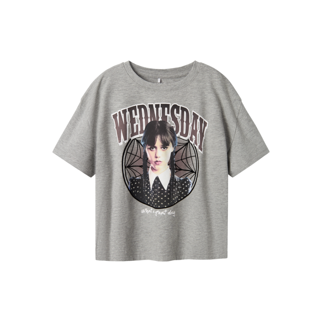 NAME IT Wednesdasy T-shirt Oxa Grey Melange