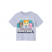 NAME IT Minecraft T-shirt Oxaja Icelandic Blue