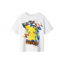 NAME IT Pokemon T-Shirt Ode Bright White