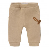 NAME IT Sweatpants Salt Weathered Teak